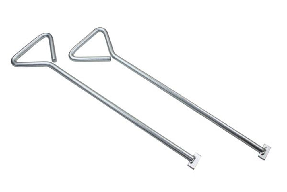 US Pro 520MM T-End Manhole Cover Lifting Keys 2 Pack