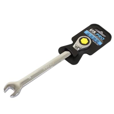 US PRO 13mm Ratchet Spanner Wrench 72 Teeth Open & Ring End Wrench