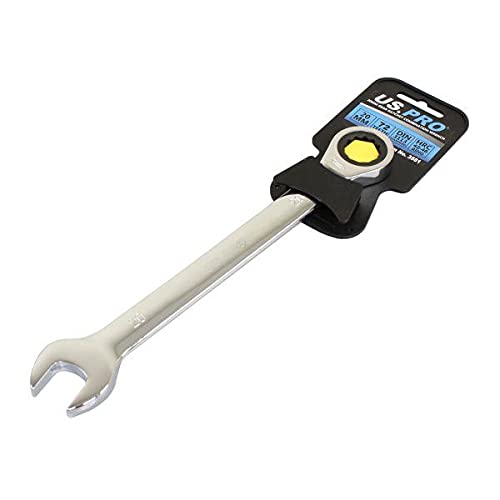 US PRO 20mm Ratchet Spanner Wrench 72 Teeth Open & Ring End Wrench