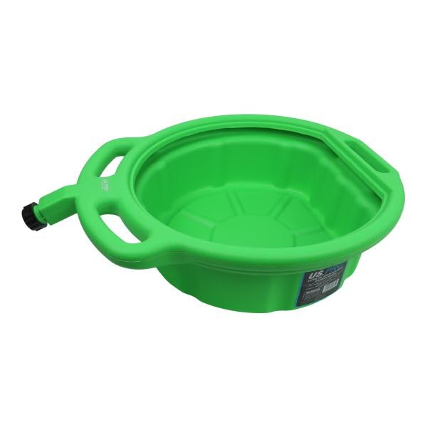 US PRO Large Oil Drain Pan with Pouring Nozzle 8 Litre Coolant Gearbox Engine