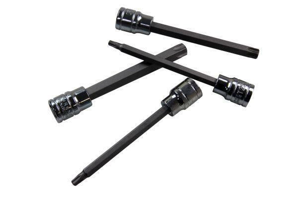 US PRO LONG TORX, STAR BIT SOCKET SET TAMPER PROOF T25 - T60 - Hole Type B1373