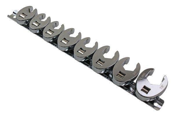 Bergen Crowfoot Wrench Set AF Imperial Crow Foot