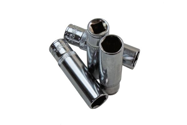 US PRO 10mm Single Deep Socket 1/4'' Drive 6 Point Hex Metric B2223