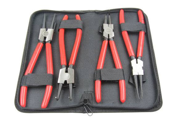 Bergen 4PC 9" CIRCLIP PLIERS SET Snap Ring Pliers Internal External B1727