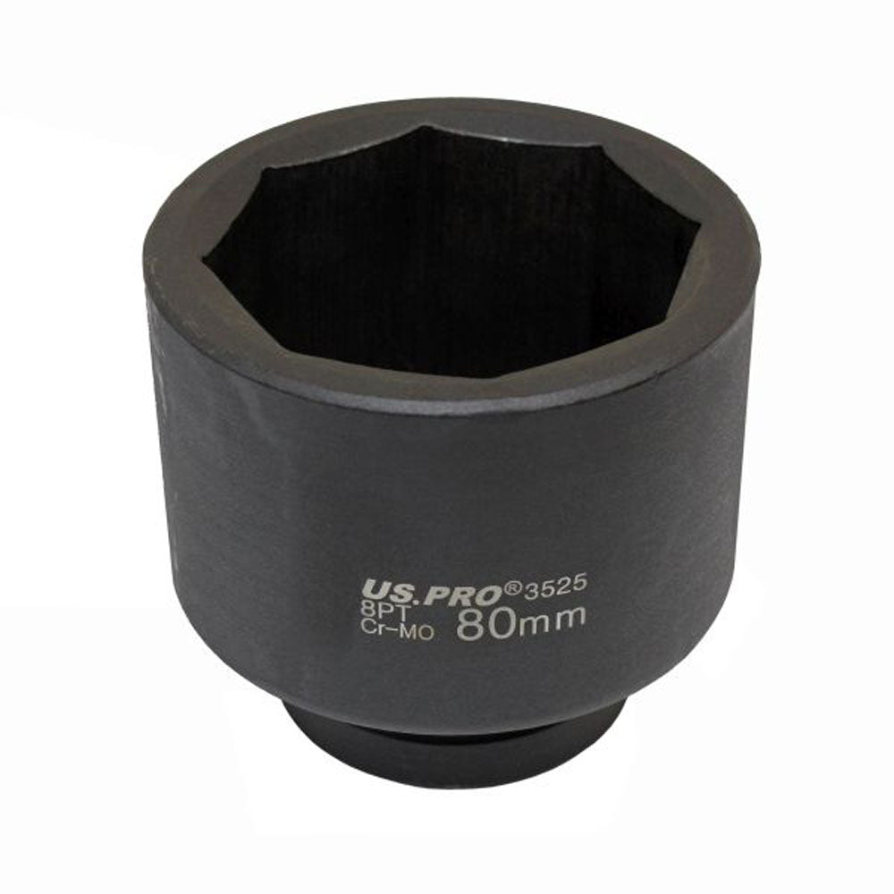 80mm Scania Front Hub Nut Impact Socket 1'' drive 8 point Heavy Duty