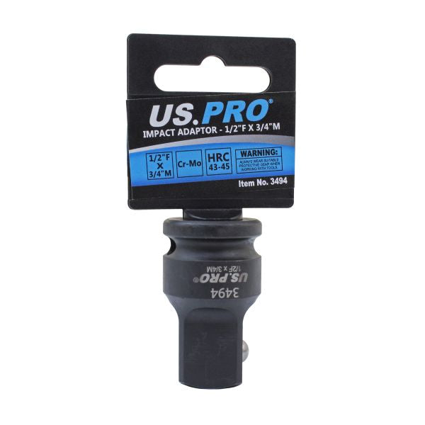 1/2''F to 3/4''M Impact Socket Adapter Adaptor Reducer Step up / Step Down