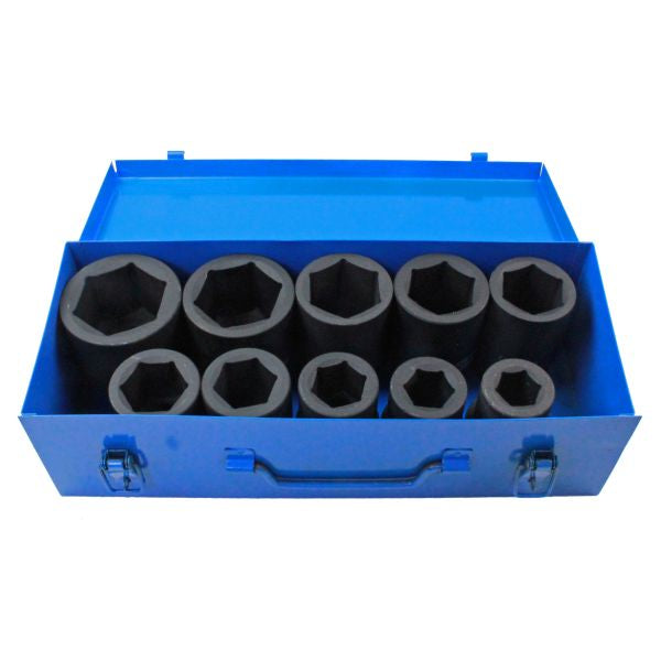 1'' Drive Deep Impact Socket Set 22 24 27 30 32 36 38 41 46 50mm HGV Long Reach