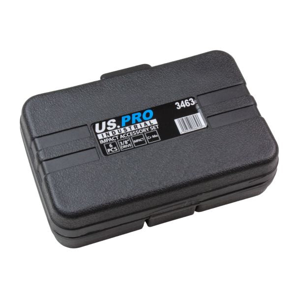 3/8''Dr Impact Adapter Extension Bars Set Universal Joint Step Up Down Industrial