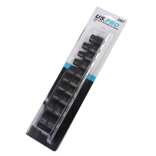 10pc Specialist Profile Automotive Socket Set