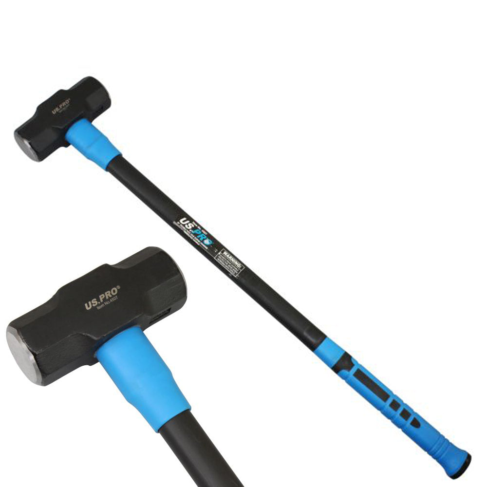 US Pro 10lbs 3ft Sledge Hammer 4.5kg Fibreglass Handle 36 inch