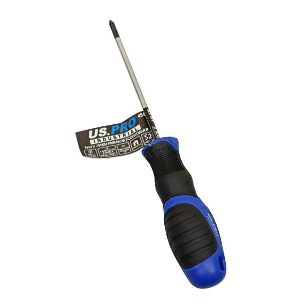 PH0 X 75mm Phillips Screwdriver Premium S2 hardened steel Magnetic tip