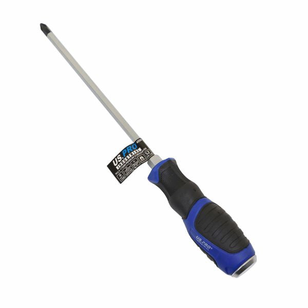 PH2 X 175mm Phillips Screwdriver Premium S2 hardened steel Magnetic tip