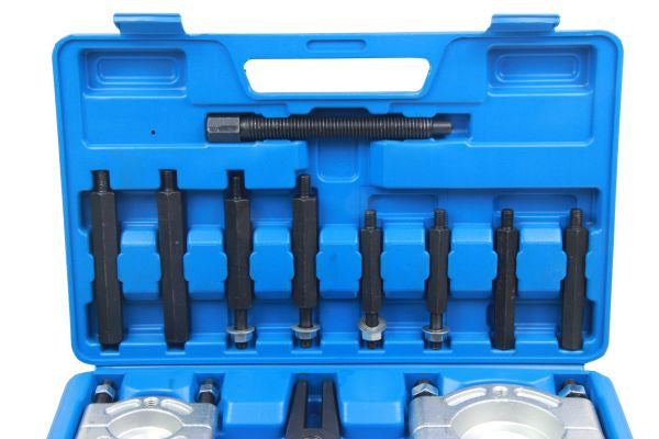 14PCS Heavy Duty 5-Ton Capacity Bearing Puller Set, Wheel Hub Axle Puller Set, 2