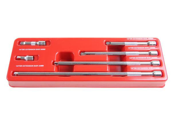 BERGEN 6pc 1/4" EXTENSION BARS SET B4002