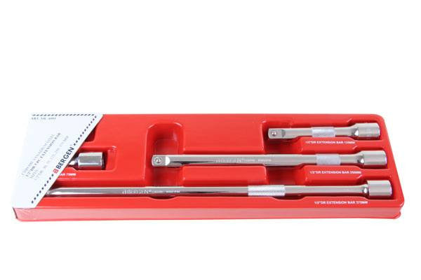 BERGEN 5pc 1/2"Dr EXTENSION BAR SET Socket Bars