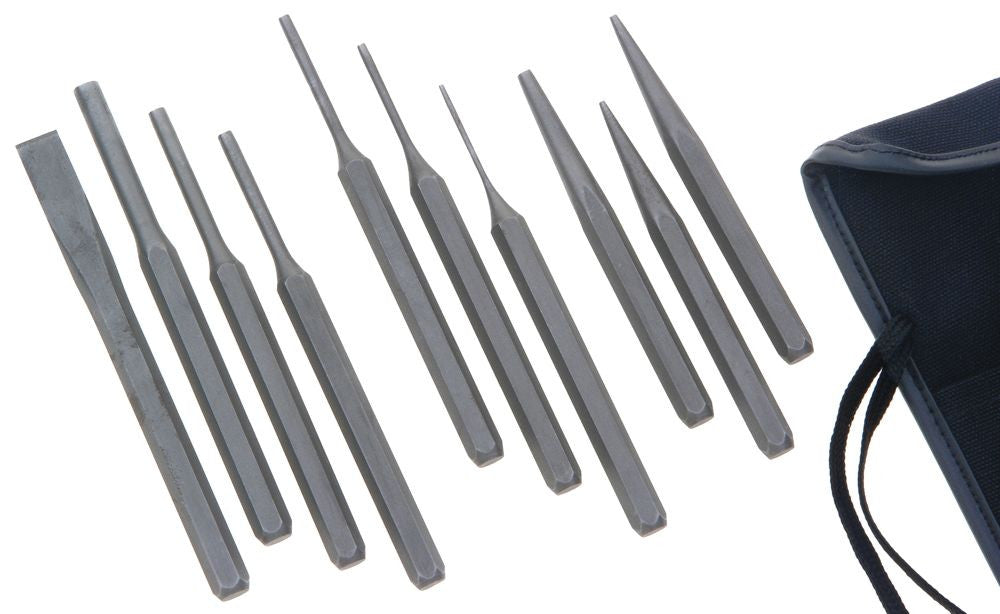 Franklin Tools 10pc CV Punch Set in Roll 4740