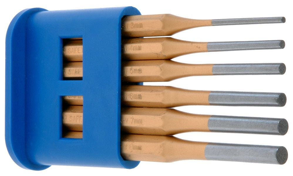 Franklin Tools 6pce Parallel Pin Punch Set 4760