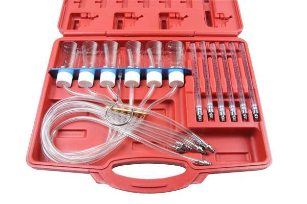 WBW by Bergen DIESEL INJECTOR FLOW TEST METER COMMON RAIL 6 cylinder B5232