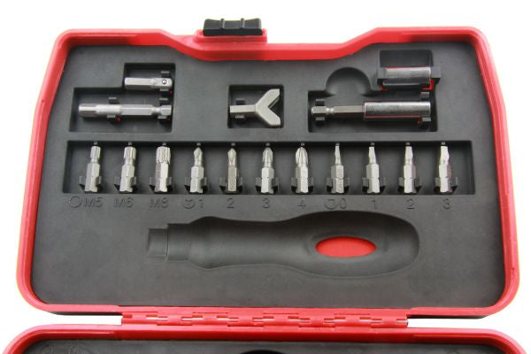 US PRO 101PC BIT SET WITH RATCHET DRIVER B2043