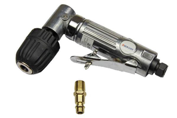 Bergen 3/8"Dr Angled Keyless Chuck Air Angle Drill B8201