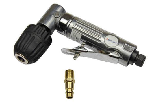 Bergen 3/8"Dr Angled Keyless Chuck Air Angle Drill B8201