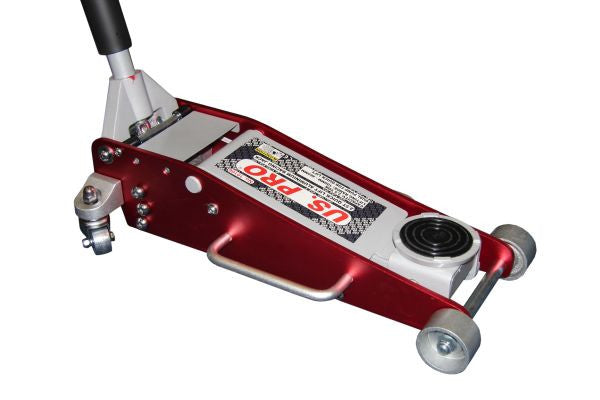 Us Pro 2.5 Tonne Racing Jack Aluminium & steel construction dual pump fast lift