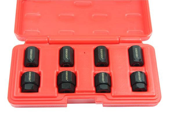 BERGEN Professional 8pc STUD REMOVER & INSTALLER SET Cr-Mo B5809