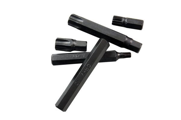 US PRO 42pc Bit Set, Hex, Allen, Torx, Star, Spline Sockets 3/8"-1/2"dr B1486