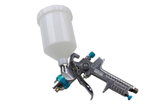 US PRO Gravity FEED HVLP SPRAY GUN 1.4mm Nozzle Low Pressure 600mm pot B8769