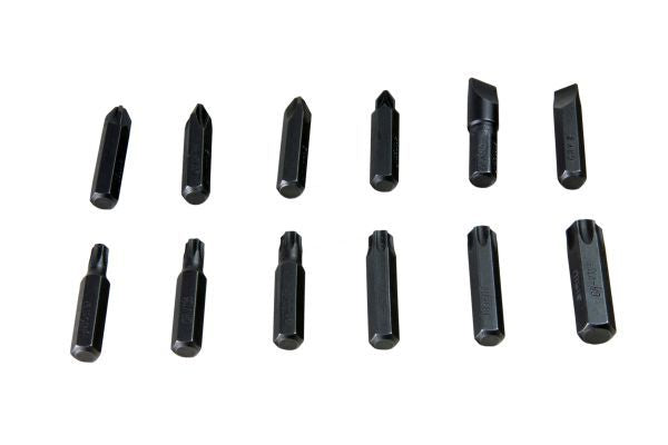 US Pro 12pc Impact Driver Screwdriver Bit Set 40mm long B1599