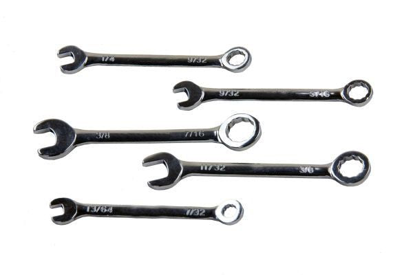 US PRO 2048 10 Piece SAE/Imperial Mini Combination Spanner Set