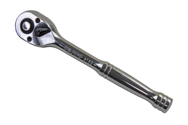 US PRO 1/4" Drive Ratchet Wrench 72T Quick Release Reversible Socket B4152
