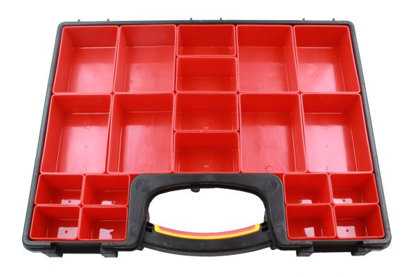 US Pro storage case with 20 removable bins B9041