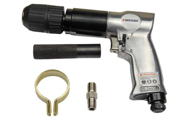 Bergen 1/2" Dr Reversible Keyless Air Drill 700Rpm B8210