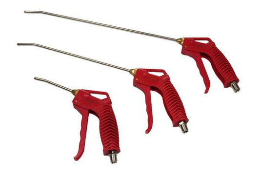 BERGEN 3pc AIR Dust Blow Gun Set 100, 250, 350mm Nozzle