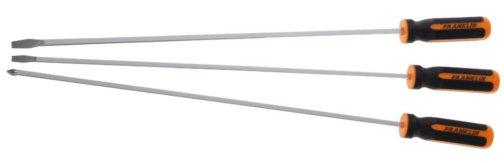 Franklin Tools 3pc Long GoThru Screwdriver Set 9803