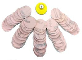 Franklin Tools PCL Mini Backing Pad 2" + 50 Discs APA95
