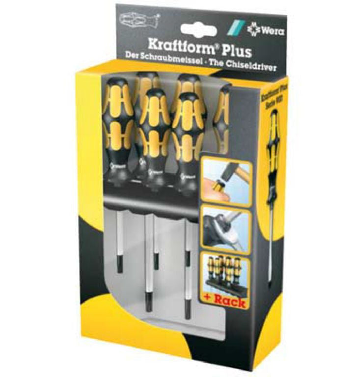Franklin Tools Wera 6pce Torx Chiseldriver Set AW2441