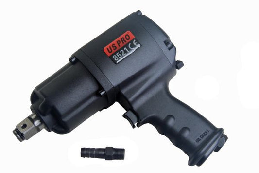 US PRO 3/4"dr Industrial air impact wrench 880 ft/lb Gun B8521