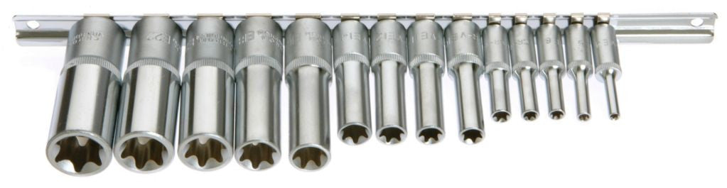 Franklin Tools 14pce Deep Star Skt Set E4-E24 SE850