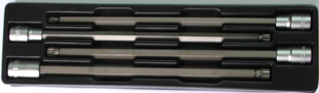 Franklin Tools 4pc Long Spline Bit Set 300mm 1/2"dr TA5624