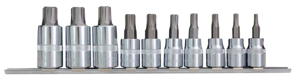 Franklin Tools 10 pce 50mm Short Ribe Set M4-M14 TA7101