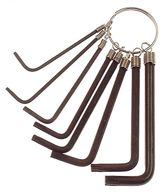 Franklin Tools 8pce Star Key Set on Ring 9-40 TX702