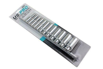 Us pro 12 Piezas 1cm Oscuro SAE Af Imperial Enchufe 6 Puntos Hexagonal