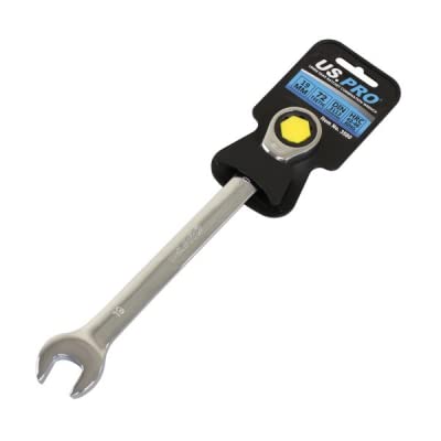 US PRO 19mm Ratchet Spanner Wrench 72 Teeth Open & Ring End Wrench
