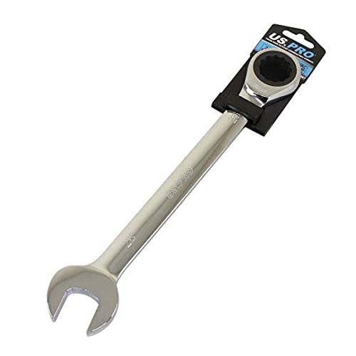 US PRO 26mm Ratchet Spanner Wrench 72 Teeth Open & Ring End Wrench