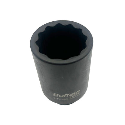 Buffalo Tools 36mm 1/2 inch Deep Impact Socket, Hub Nut, Flywheel 12 point Bi-Hex