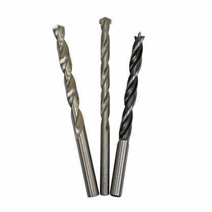 US PRO 9PC DRILL BIT SET FOR MASONRY, METAL AND WOOD