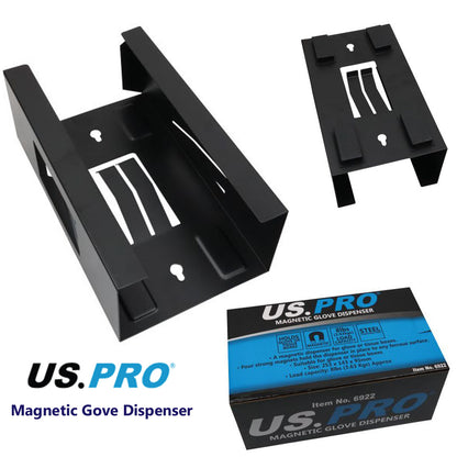 US PRO Magnetic Glove Dispenser, Box Holder,  For Disposable Gloves for toolboxes