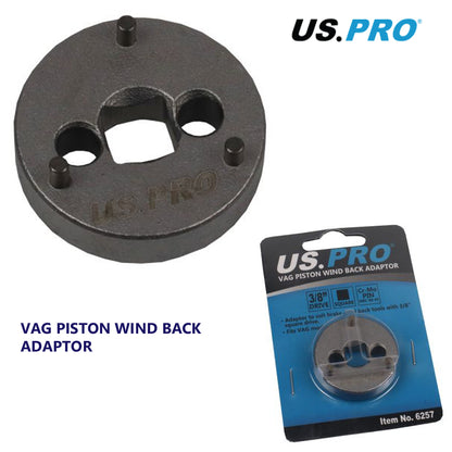 US PRO 3 Pin Brake Piston Wind Back Adaptor for VAG VW AUDI 3/8